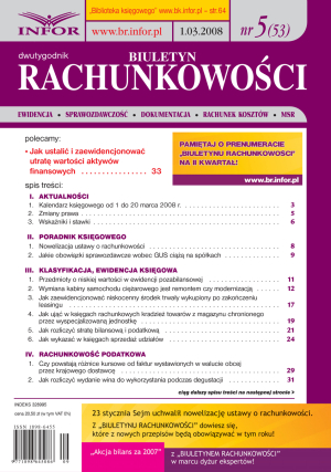 Biuletyn Rachunkowości