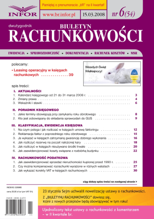 Biuletyn Rachunkowości