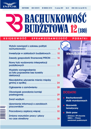 Rachunkowość Budżetowa