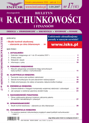 Biuletyn Rachunkowości i Finansów