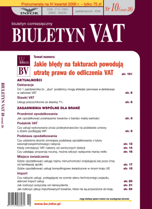 Biuletyn VAT