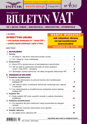 Biuletyn VAT