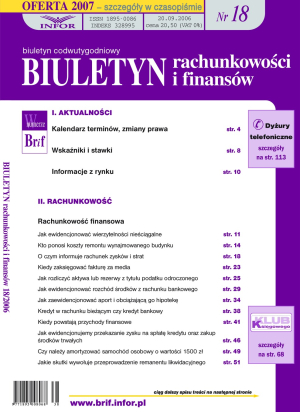 Biuletyn Rachunkowości i Finansów