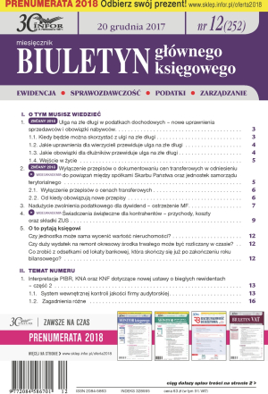 Biuletyn Głównego Księgowego