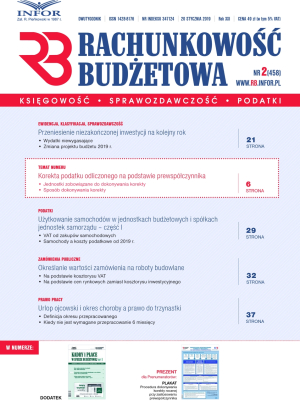Rachunkowość Budżetowa