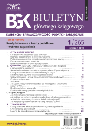 Biuletyn Głównego Księgowego