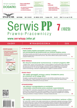 Serwis Prawno-Pracowniczy / Niezbędnik Kadrowo-Płacowy