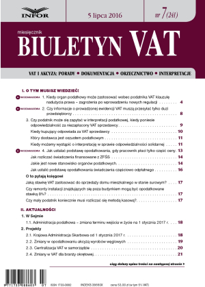 Biuletyn VAT