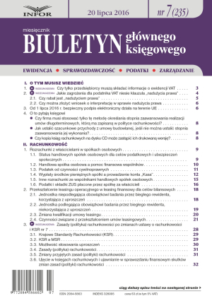 Biuletyn Głównego Księgowego