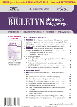 Biuletyn Głównego Księgowego