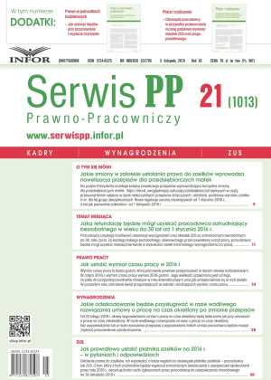 Serwis Prawno-Pracowniczy / Niezbędnik Kadrowo-Płacowy