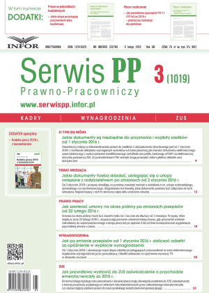 Serwis Prawno-Pracowniczy / Niezbędnik Kadrowo-Płacowy