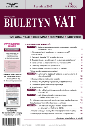 Biuletyn VAT