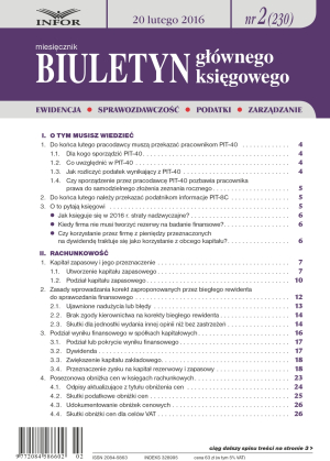 Biuletyn Głównego Księgowego