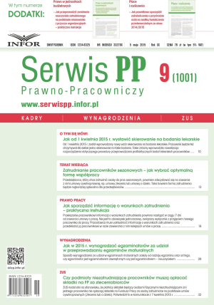 Serwis Prawno-Pracowniczy / Niezbędnik Kadrowo-Płacowy