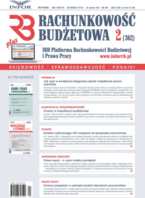 Rachunkowość Budżetowa