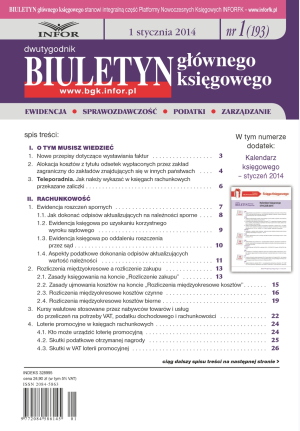 Biuletyn Głównego Księgowego