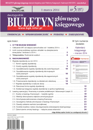 Biuletyn Głównego Księgowego