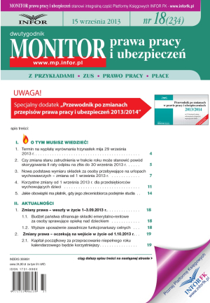 Monitor Prawa Pracy i Ubezpieczeń
