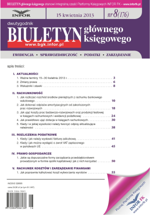 Biuletyn Głównego Księgowego