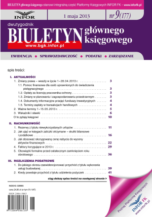 Biuletyn Głównego Księgowego