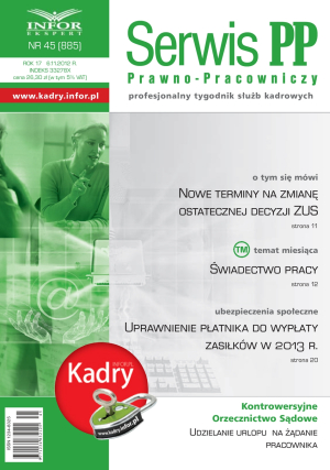 Serwis Prawno-Pracowniczy / Niezbędnik Kadrowo-Płacowy