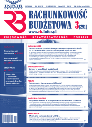 Rachunkowość Budżetowa