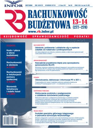Rachunkowość Budżetowa