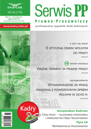 Serwis Prawno-Pracowniczy / Niezbędnik Kadrowo-Płacowy