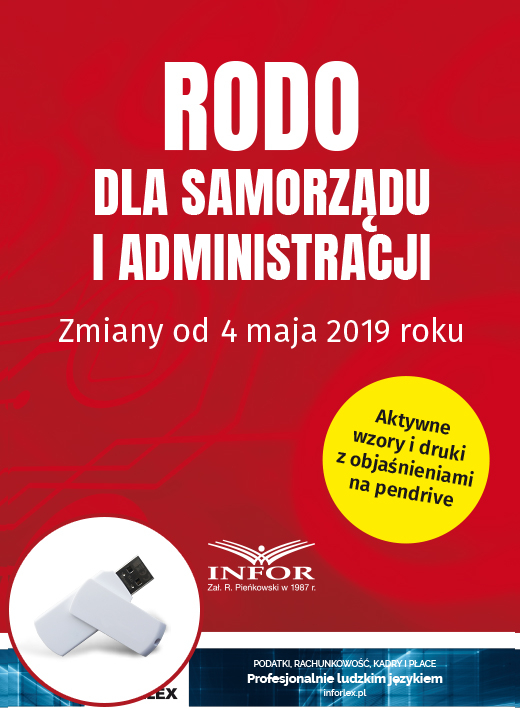 RODO dla Samorządu i Administracji - Zmiany od 4 maja 2019 roku