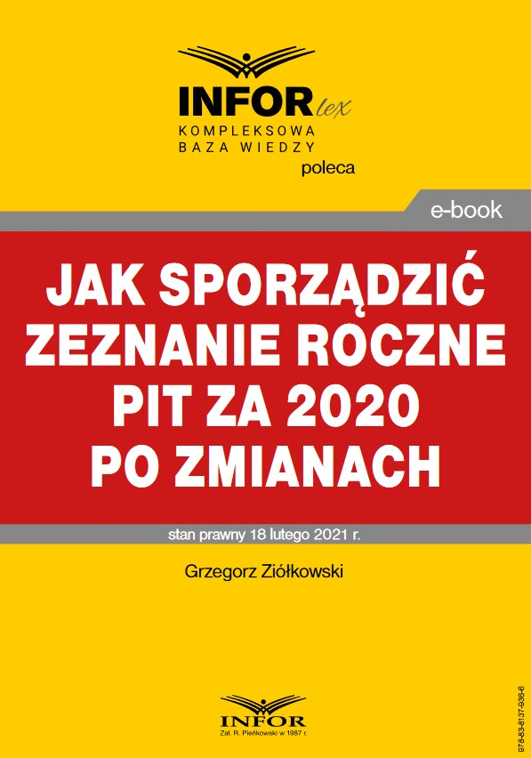 Jak sporządzić zeznanie roczne PIT za 2020 r. po zmianach