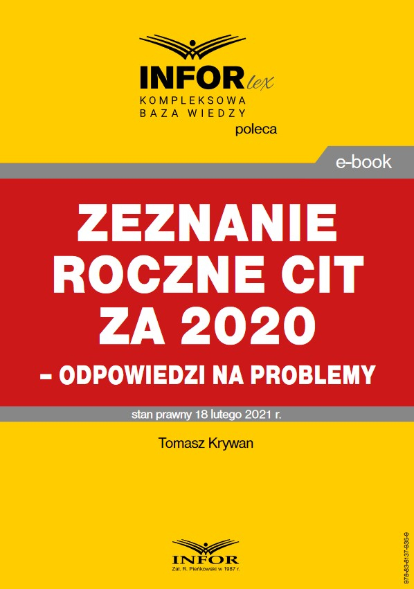 Zeznanie roczne CIT za 2020 r. – odpowiedzi na problemy