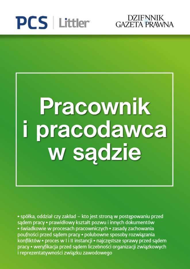 Pracownik i pracodawca w sądzie