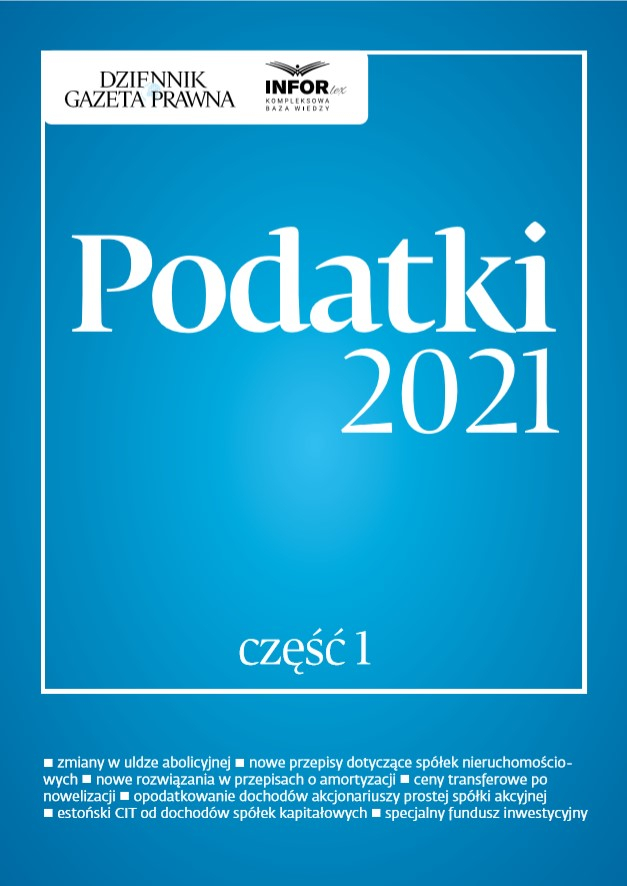Podatki 2021 - część 1