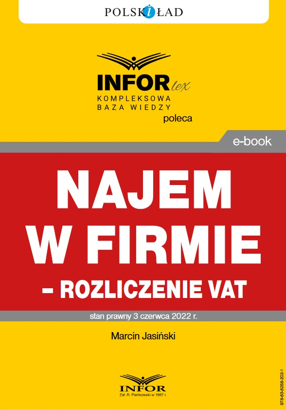 Najem w firmie – rozliczenie VAT