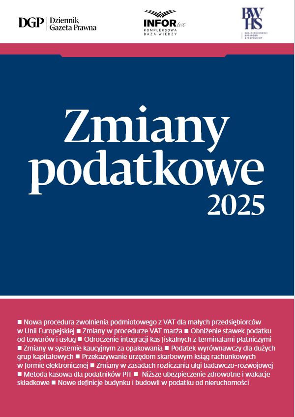 Zmiany w prawie podatkowym od 2025 roku