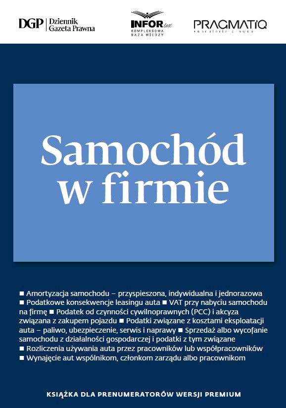 Samochód w firmie