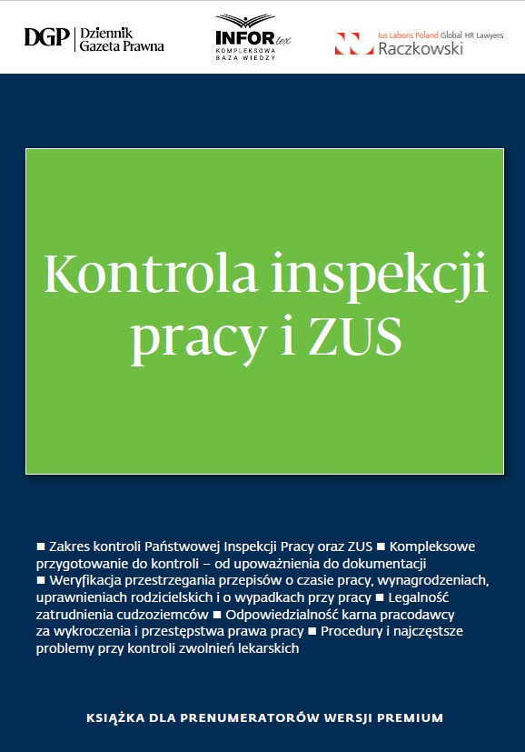 Kontrola inspekcji pracy i ZUS