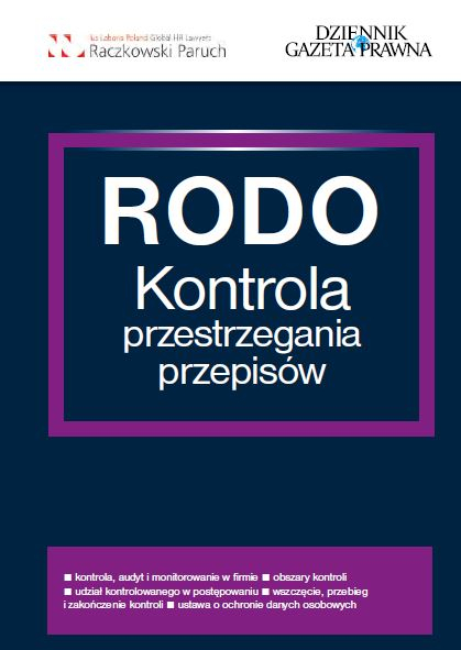 RODO. Kontrola przestrzegania przepisów