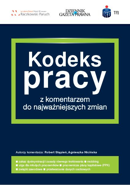 Kodeks pracy z komentarzem do najważniejszych zmian