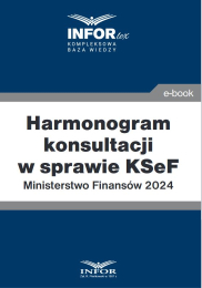 Harmonogram konsultacji w sprawie KSeF