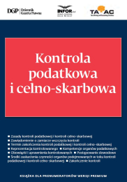 Kontrola podatkowa i celno-skarbowa